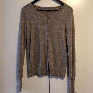 Express gold cardigan in size S